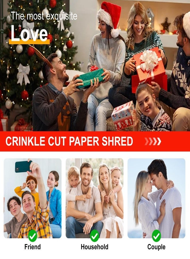 DOTUHAO Crinkle Cut Paper Shred Filler Black Crinkle Shredded Paper for Gift Box - Gift Basket Bag Filler - Grass Cushion Stuffing for Valentine's Day Halloween Holiday Packaging Wrapping - 4 oz - Image 3