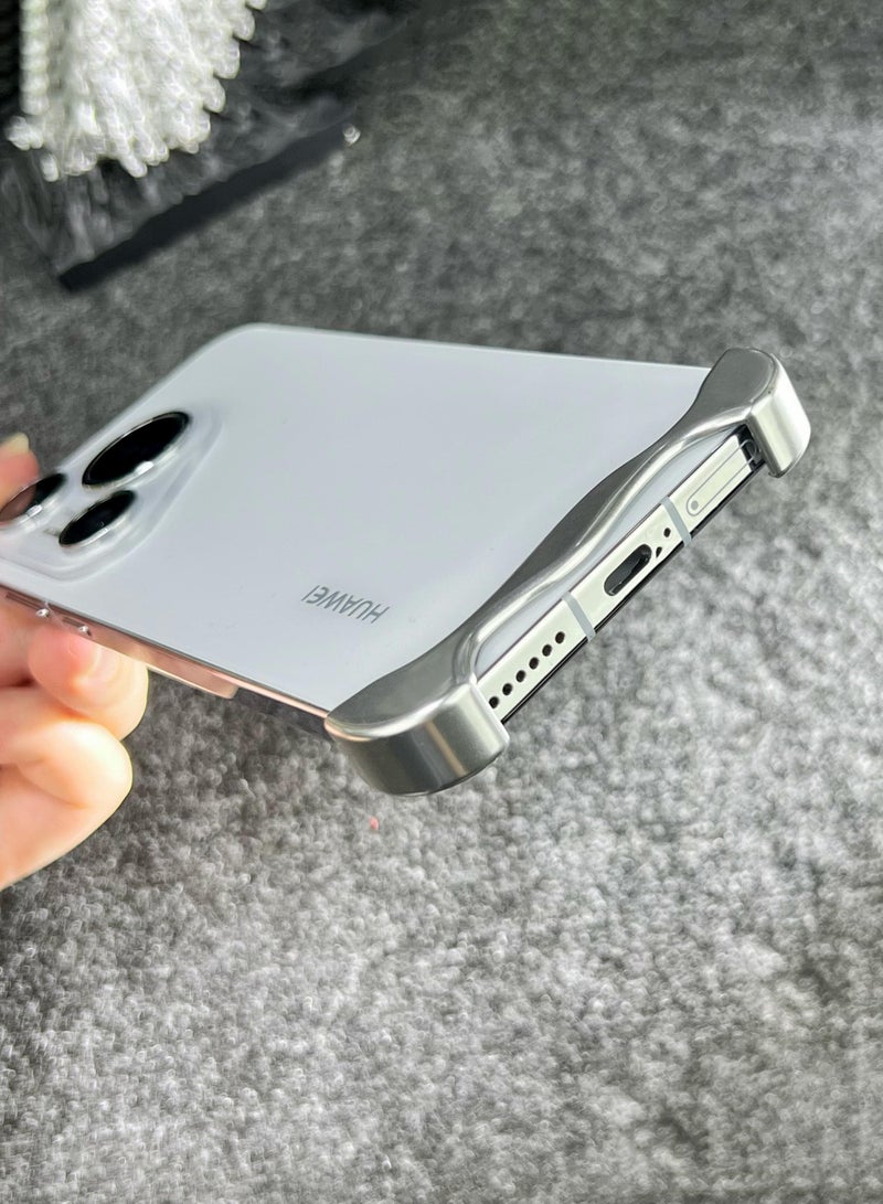 عام غطاء هاتف من سبائك الألومنيوم بدون إطار لهواوي بورا 70 الترا - فيلم واقي خاص للعدسات المعدنية. - Image 3