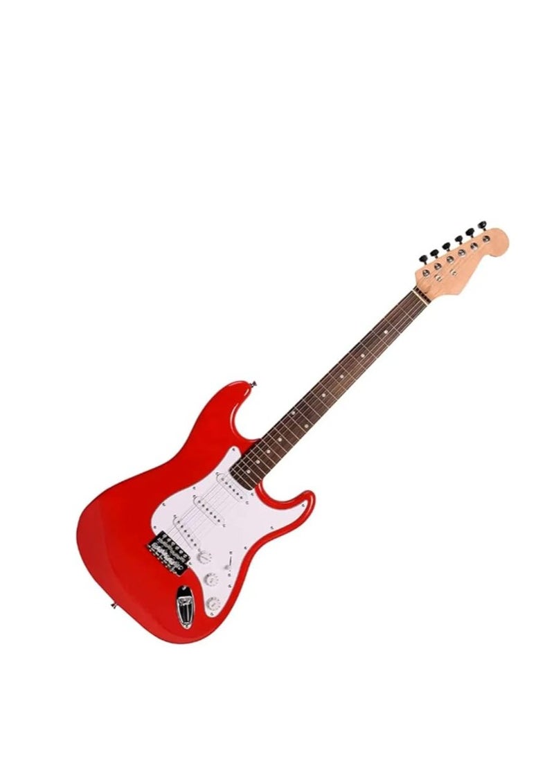 AIERSI - Electric Guitar Model ST11 Colour Metallic Red For Beginner, Intermediate, Advanced - Image 1