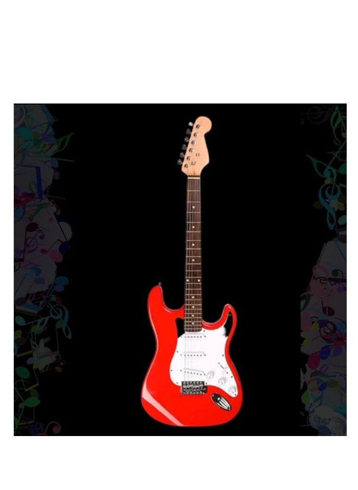 AIERSI - Electric Guitar Model ST11 Colour Metallic Red For Beginner, Intermediate, Advanced - Image 1
