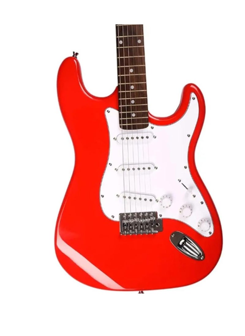 AIERSI - Electric Guitar Model ST11 Colour Metallic Red For Beginner, Intermediate, Advanced - Image 1