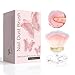 ANGNYA Nail Dust Brush, Pink Rose Soft Duster Brush Art Dust Powder Remover Makeup Manicure Brushes Clean Up Tools for Acrylic Nails - Image 3