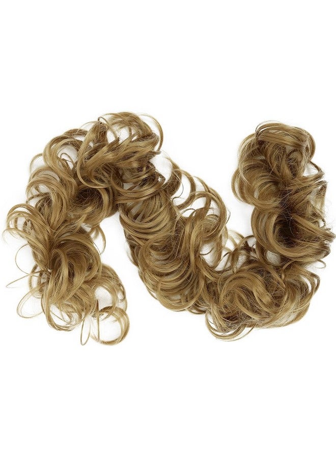 كايشا هيربيسي الشعر التفاف ألياف صناعية مقاومة للحرارة مجعد فوضوي أوبدو القذرة شقراء Hw13 - Image 1