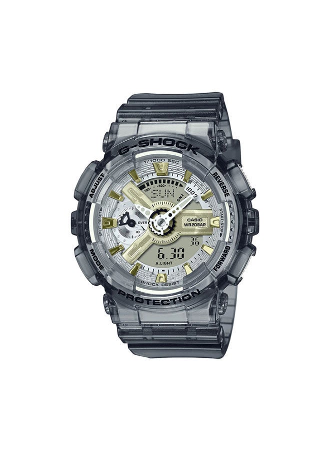 CASIO Resin Analog+Digital Watch GMA-S110GS-8ADR - Image 1