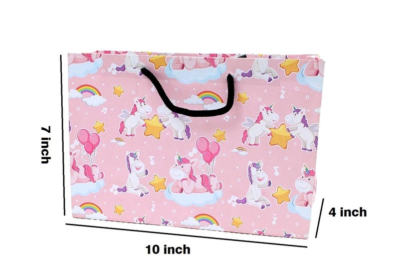 Skywalk Gift Bags Gift Wrapping Paper Sheet Combo 5 Colorful Gift Paper Bag & 5 Gift Wrapping Sheet Party Return Favor Gift Essential Goodie Bag Birthday Anniversary BG-11-GP-80 - Image 2