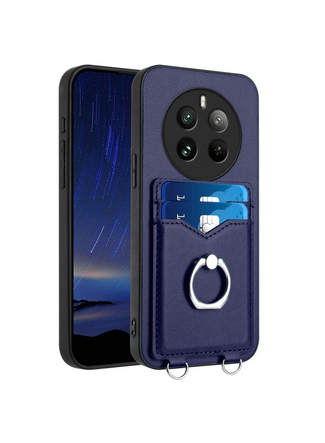 erorex Case For Realme 12+ 5G India / P1 5G India R20 Ring Card Holder Phone Case - Image 1