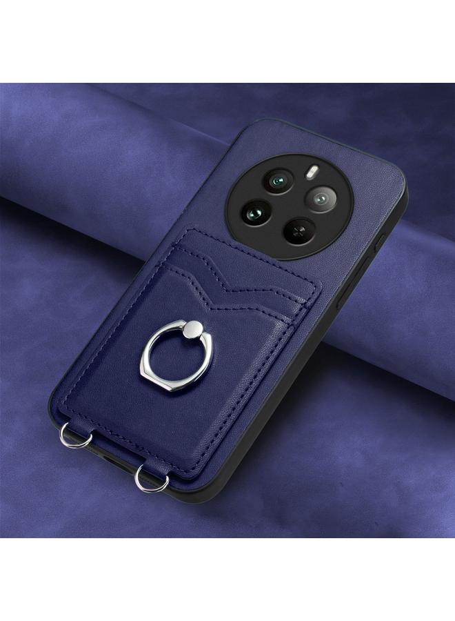 erorex Case For Realme 12+ 5G India / P1 5G India R20 Ring Card Holder Phone Case - Image 2