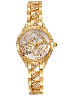 Elanova My dear mother, a women's stainless steel watch encrusted with crystals, gold color  - Image 2