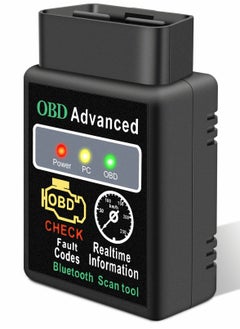 Excefore Car OBD2 Scanner Bluetooth Diagnostic Tool Code Reader Check Engine Light for Andriod iOS Windows  - Image 1