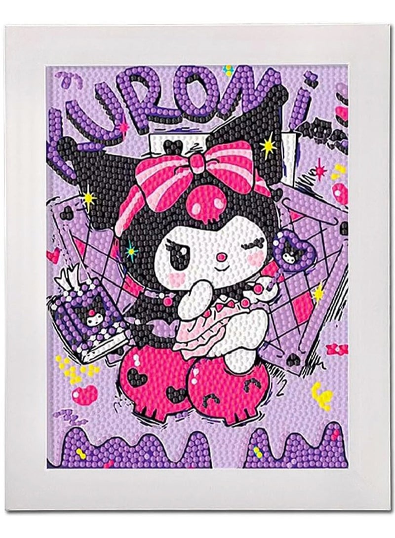 5D الماس اللوحة كيت مع الإطار، الماس دي الفن الحرفية اللوحة، الماس اللوحة ملصقات - Image 1