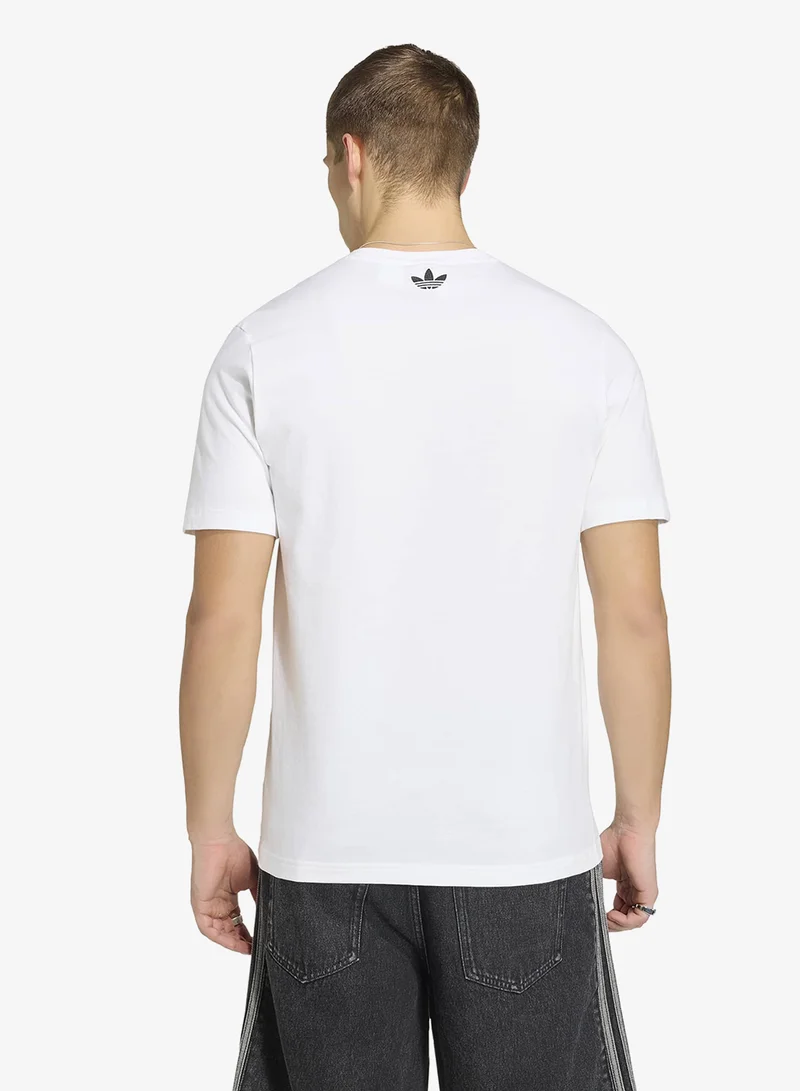 Adidas Originals Archive Anime Football Graphic T-Shirt