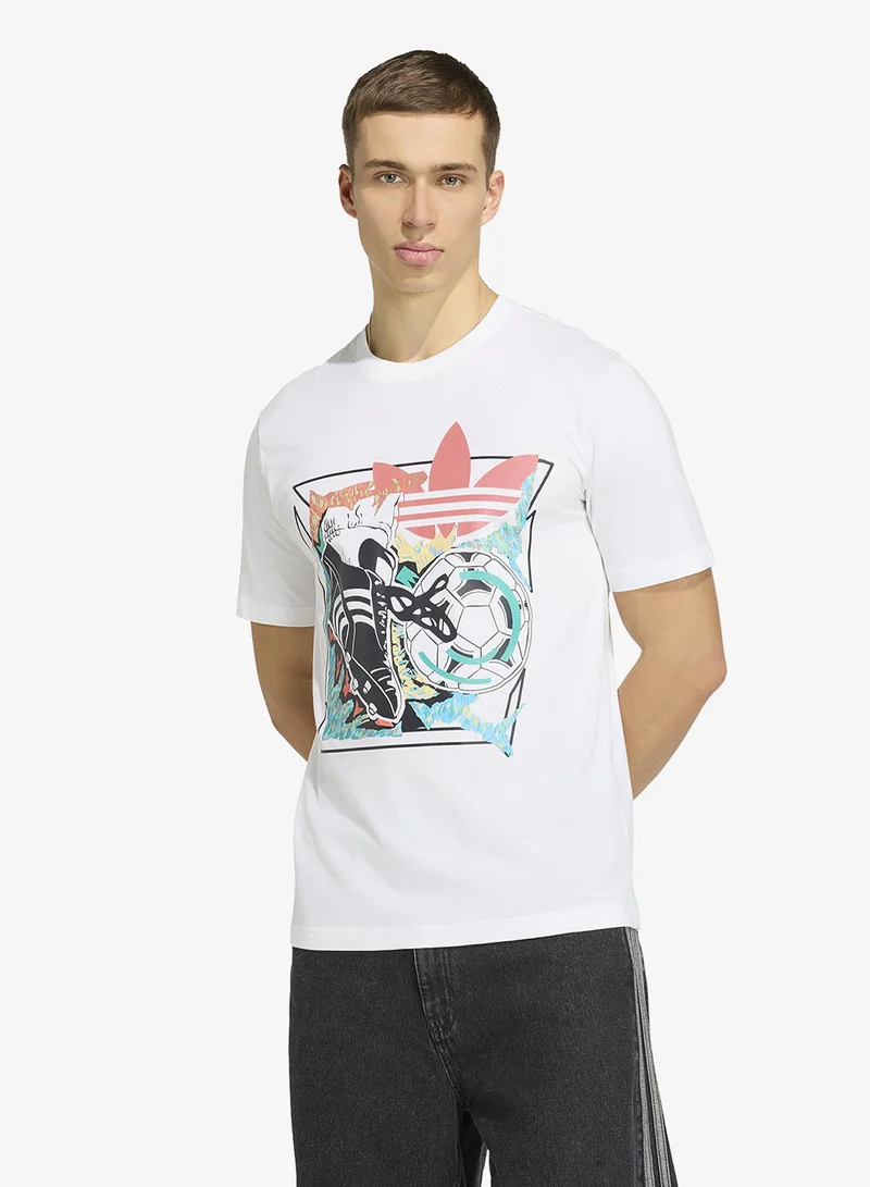 Archive Anime Football Graphic T-Shirt