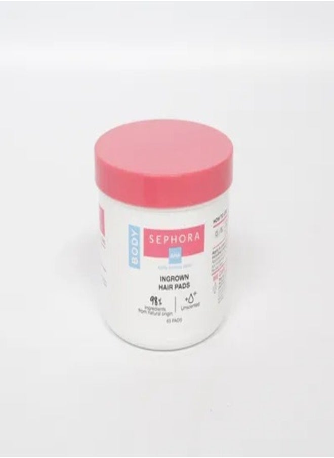 SEPHORA Sephora Collection Ingrown Hair Pads – Exfoliating Treatment with Salicylic Acid & Glycolic Acid for Preventing Ingrown Hairs, Smoothing Skin & Reducing Bumps | Alcohol-Free, Gentle on Skin | 65 Pads  - Image 5