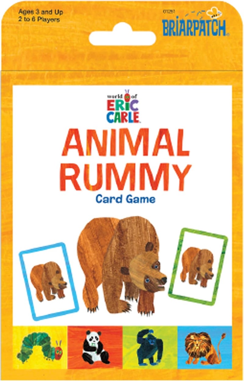Briarpatch The Very Hungry Caterpillar Animal Rummy Card Game for Ages 3+ - Image 2