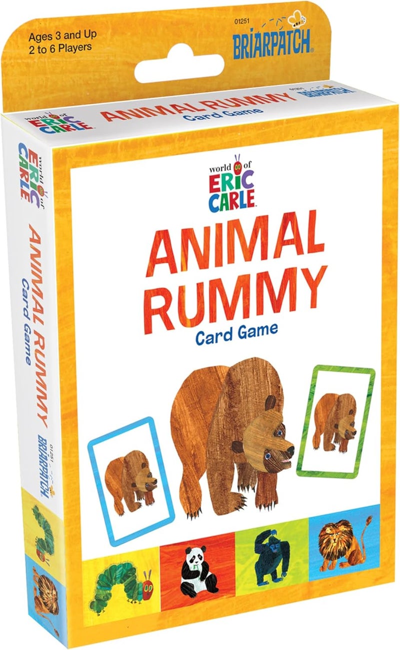 Briarpatch The Very Hungry Caterpillar Animal Rummy Card Game for Ages 3+ - Image 3