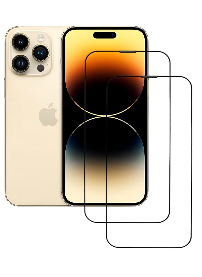 أكاليكس قطعتين، واقي شاشة عالي الجودة لهاتف آيفون 14 برو - Image 1