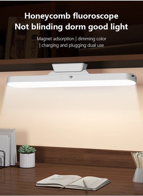 Eye Protection Desk Lamp Rechargeable LED Lamp Dormitory Artifact Desk Night Light Makeup Lamp Student USB Cool Lamp