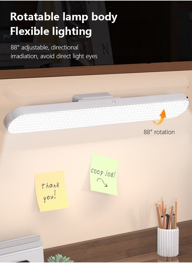 Eye Protection Desk Lamp Rechargeable LED Lamp Dormitory Artifact Desk Night Light Makeup Lamp Student USB Cool Lamp