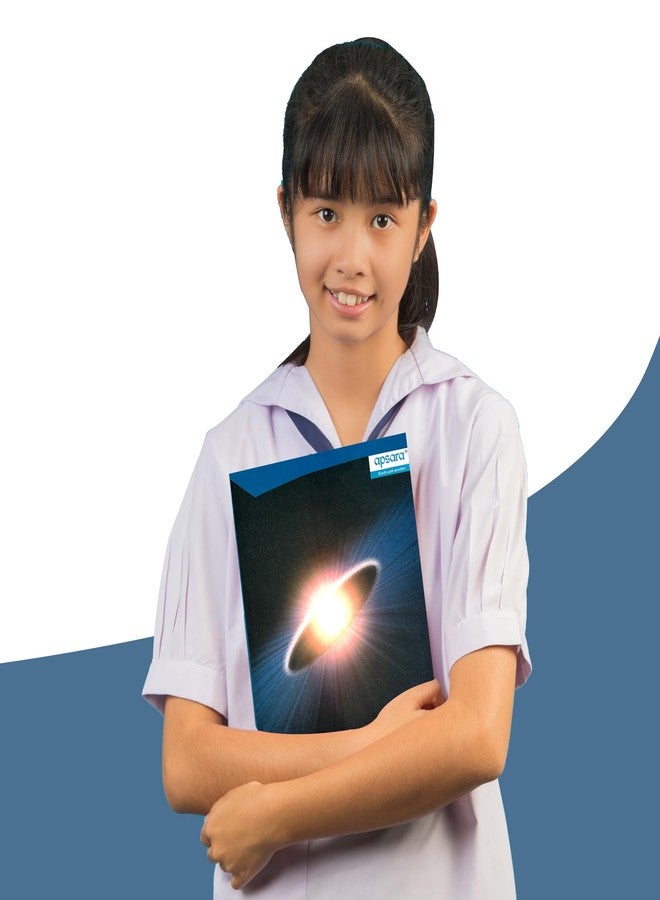 Apsara A4 Long Book Single Line 240 Pages - Pack of 6 - Image 3