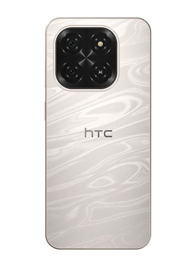 HTC Wildfire E7 Elite Dual SIM 5G upto 18GB* (6+12) RAM 128GB NFC Champagne Gold + Nextbot E18 TWS- Middle East Version - Image 3