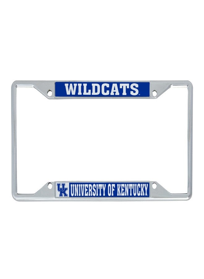 Desert Cactus University of Kentucky Wildcats UK Car Accessories Metal License Plate Frame and Tag Holder for Front or Rear of Car (Mascot) - Image 2