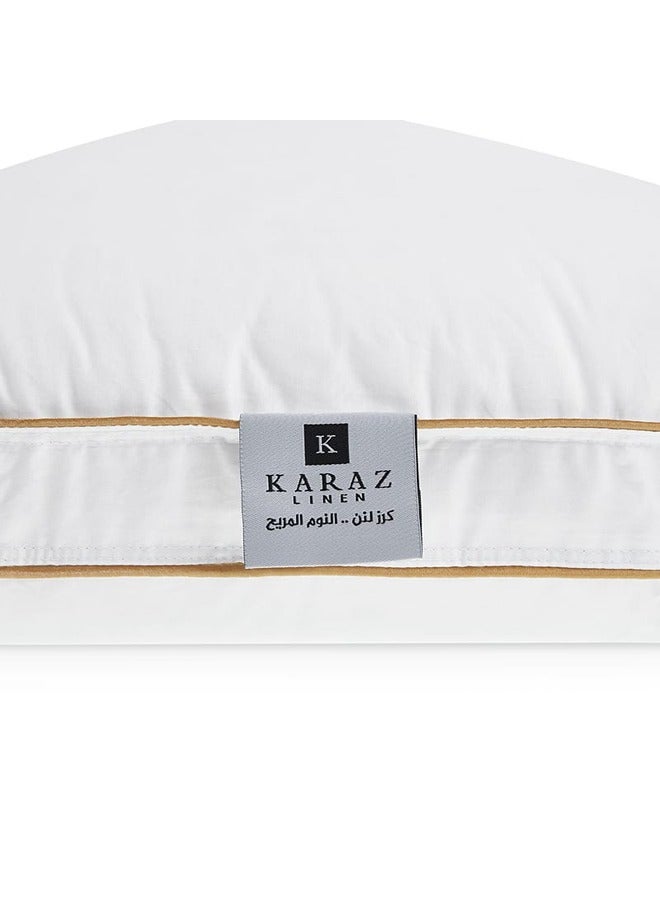 كرز لنن وسادة الريش الطبيعي | الفئة الفضية - Image 2