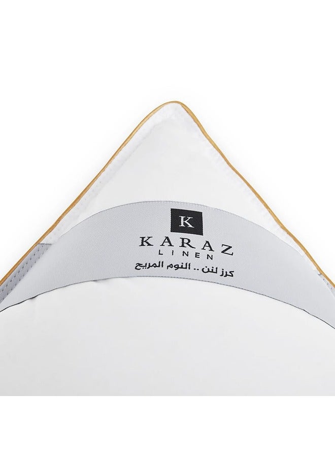 كرز لنن وسادة الريش الطبيعي | الفئة الفضية - Image 3