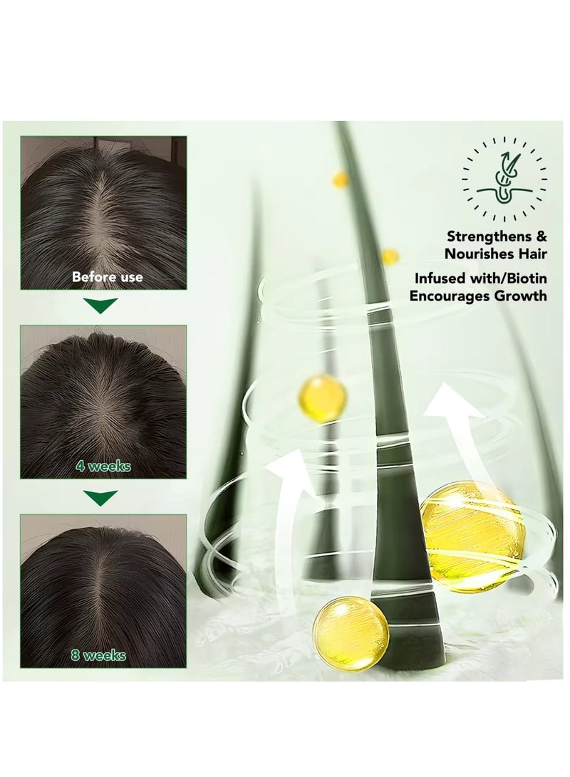 ALIVER 120 جرام قناع الشعر بزيت باتانا للإصلاح العميق، زيت باتانا يقوي ويغذي قناع الشعر المعالج العميق بالبيوتين وزيت الشعر لإصلاح الشعر الجاف التالف والمجعد لجميع أنواع الشعر - Image 4