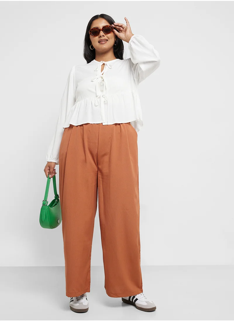 Ginger Plus Pullon Relaxed Fit Pants