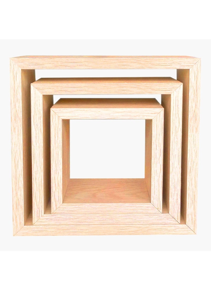 Jazz Cube 3-Piece Wall Shelf Set 25 x 9 x 25 cm - pzsku/Z7AA54E9845D098897506Z/45/_/1716790854/ec353655-c719-42aa-8a5b-3ca850852a35