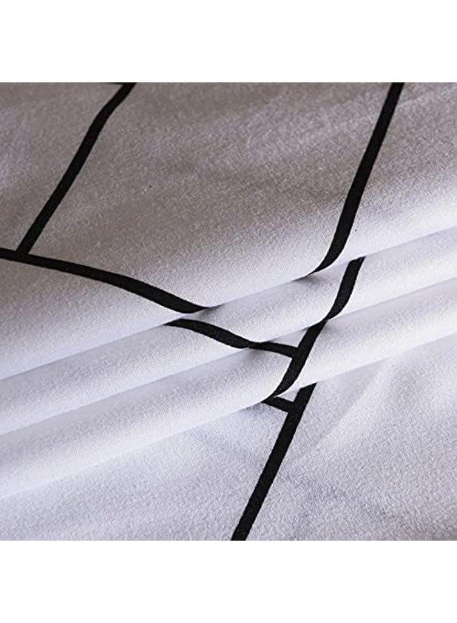 YelaJoy Duvet Cover Set 3 Pieces New Twill Pattern Bedding Quilt Cover with Zipper Closure and 2 Pillow Shams for Boys Teens (Twin) - Image 5