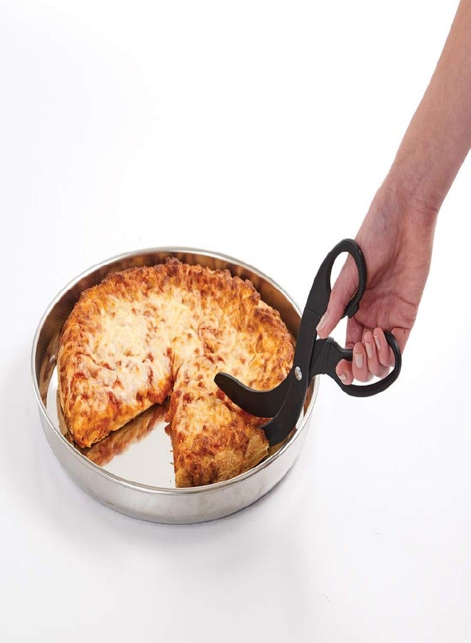 Fante's Cousin Gilda's Pizza Chef's Scissors, Scratch-Free Nylon, Black - Image 5