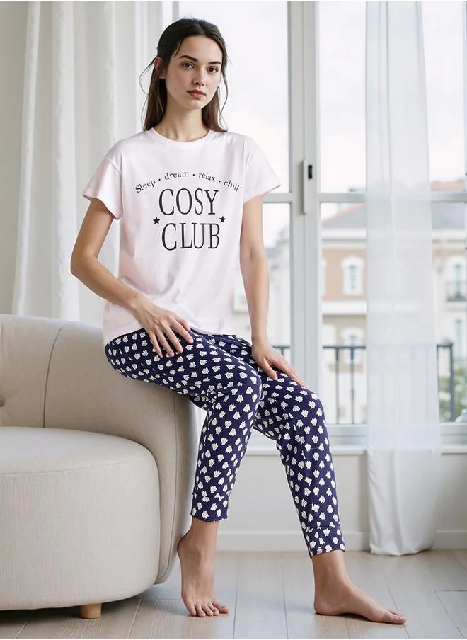 FAV Printed Pyjama Set