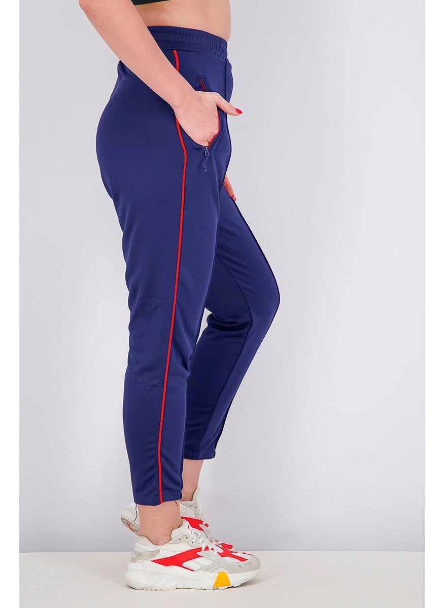 Tchibo Women Sportswear Fit Training Pants, Navy  - Image 3