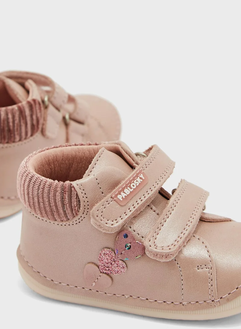 Pablosky Infant Double Strap Velcro Sneakers