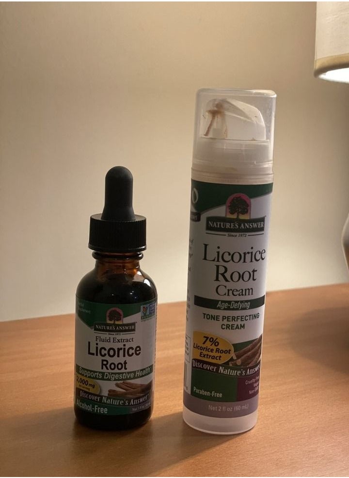 NATURE'S ANSWER - Licorice Root Serum and Cream - Image 1