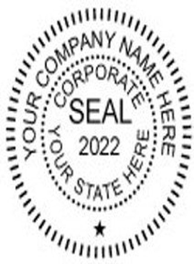 Shiny Black Corporate Seal - Image 2