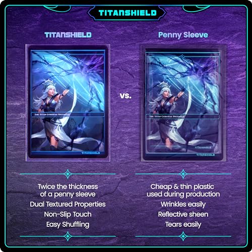 TitanShield Premium Clear Card Sleeves for Pokemon, Standard TCG, MTG Magic The Gathering, Lorcana, One Piece, Digimon, Flesh & Blood, Standard Board Games, Trading Card Sleeves (450 CT) - Image 4