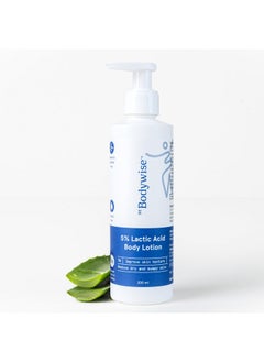 Be Bodywise Be Bodywise 5% AHA Body Lotion with 48Hr Moisturisation 200ml | Dermatologically Tested | Improves Skin Texture & Reduces Appearance of Strawberry Legs | With Lactic Acid, Aloe Vera & Cica Extract  - Image 1