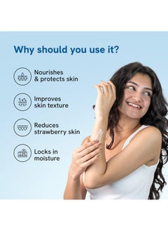 Be Bodywise Be Bodywise 5% AHA Body Lotion with 48Hr Moisturisation 200ml | Dermatologically Tested | Improves Skin Texture & Reduces Appearance of Strawberry Legs | With Lactic Acid, Aloe Vera & Cica Extract  - Image 2
