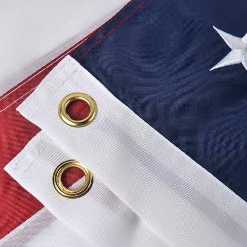 VORENUS American Flag 2.5x4 Ft, US Flag/USA Flag with Oxford Polyester Material, Vivid Color, Sewn Stripes, Brass Grommets, Embroidered Stars, Perfect for Indoor/Outdoor Use - Image 3