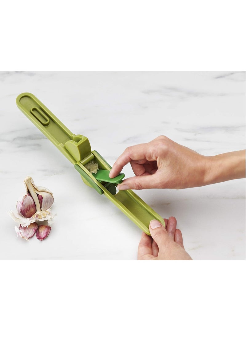 Joseph Joseph Joseph CleanForce Garlic Press Mincer, Green One Size, 20179  - Image 3