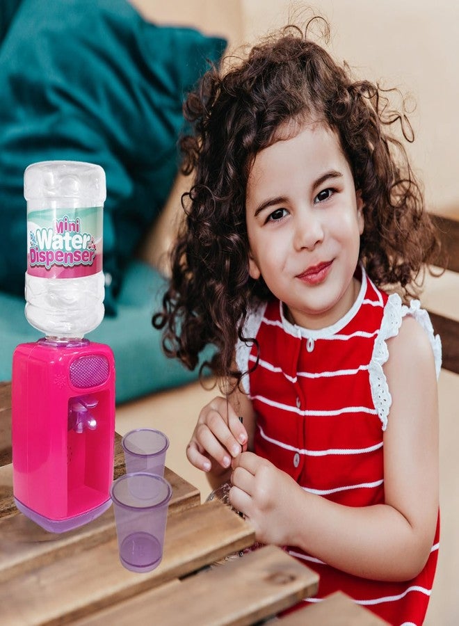 في جراسب لعبة موزع مياه صغير للأطفال من VGRASSP مع كوبين - لعبة محاكاة بأضواء ملونة ومؤثرات صوتية للماء، لعبة محمولة للعب التخيلي - اللون كما هو موضح في الصورة - Image 4