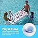 SLOOSH Pool Toys Games Set Pong Toss Game Water Toys for Adults Kids Family Games Inflatable Floats Lounge Raft Floating Swimming Pool Accessories 6x3 FT Table with 10 Pong Balls for Parties - Image 4