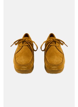 clarks Men Lace Up Casual Shoes, Mustard  - Image 4