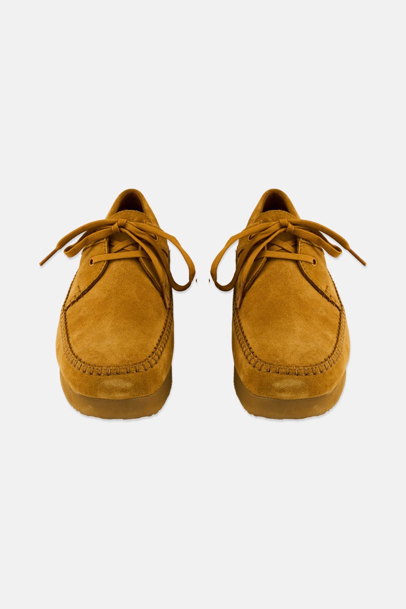 clarks Men Lace Up Casual Shoes, Mustard  - Image 4