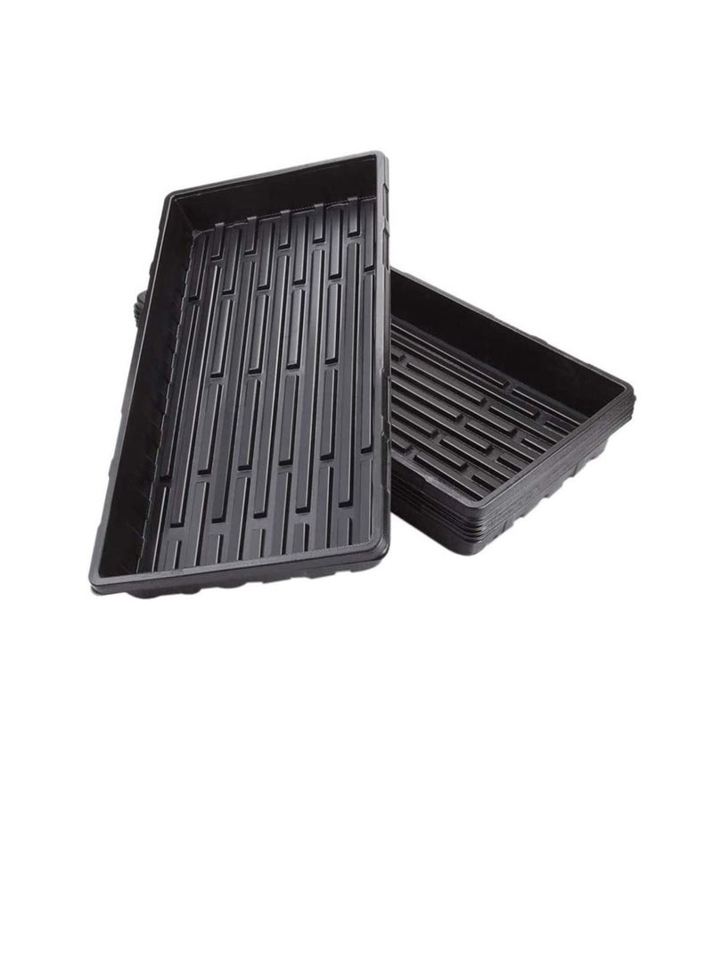 Generic Plastic Growing Trays Seed Tray Seedling Starter for Greenhouse Hydroponics Seedlings Plant Germination  - Image 1