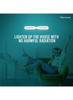 Havells Havells Aurora Glamtube 20W- 6500K B22 Led Cool Day Light | Decorative Infinity Tubelight With Eye Soft Technology  - Image 5