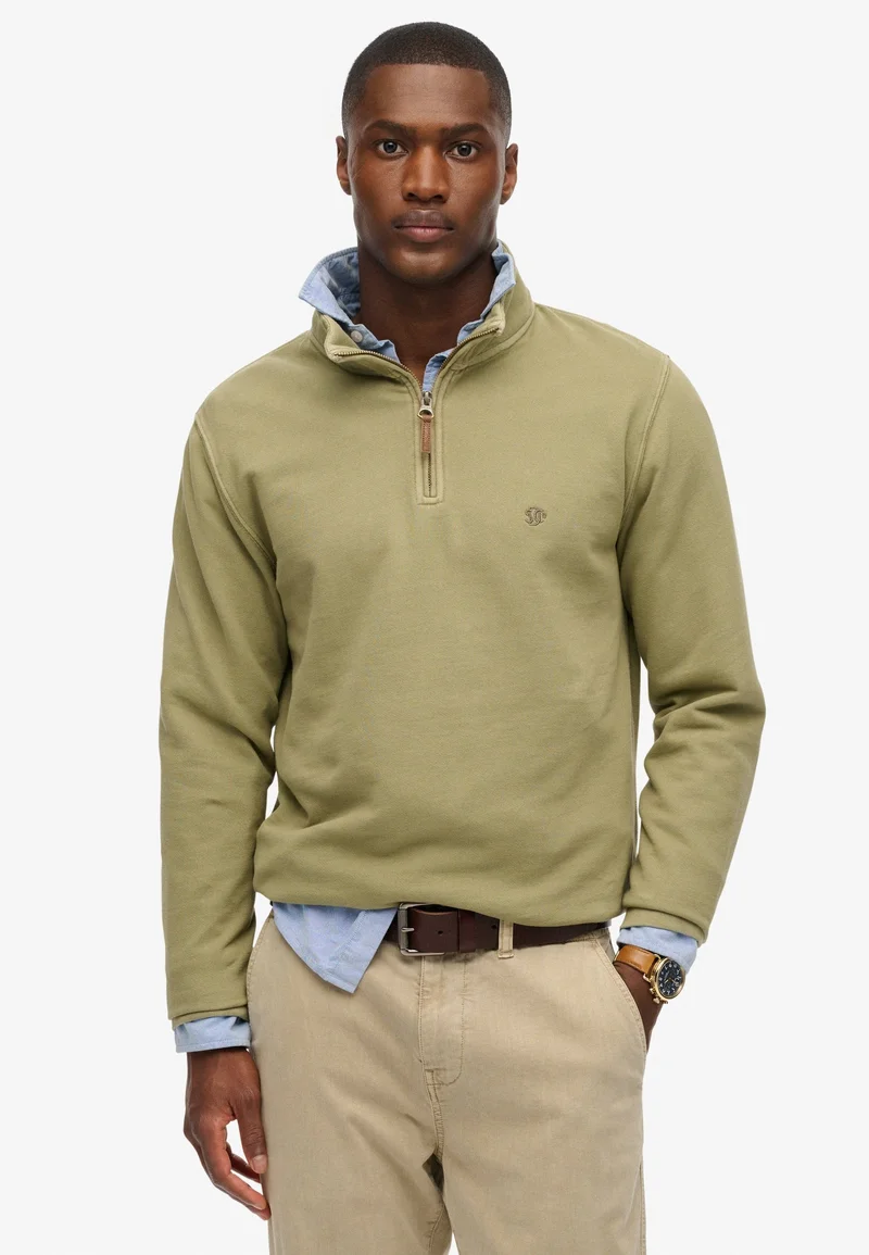 سوبر دراي Classic Essential Half Zip Jumper