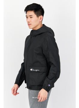 Champion Men Sportswear Fit Training Jacket, Black  - Image 2
